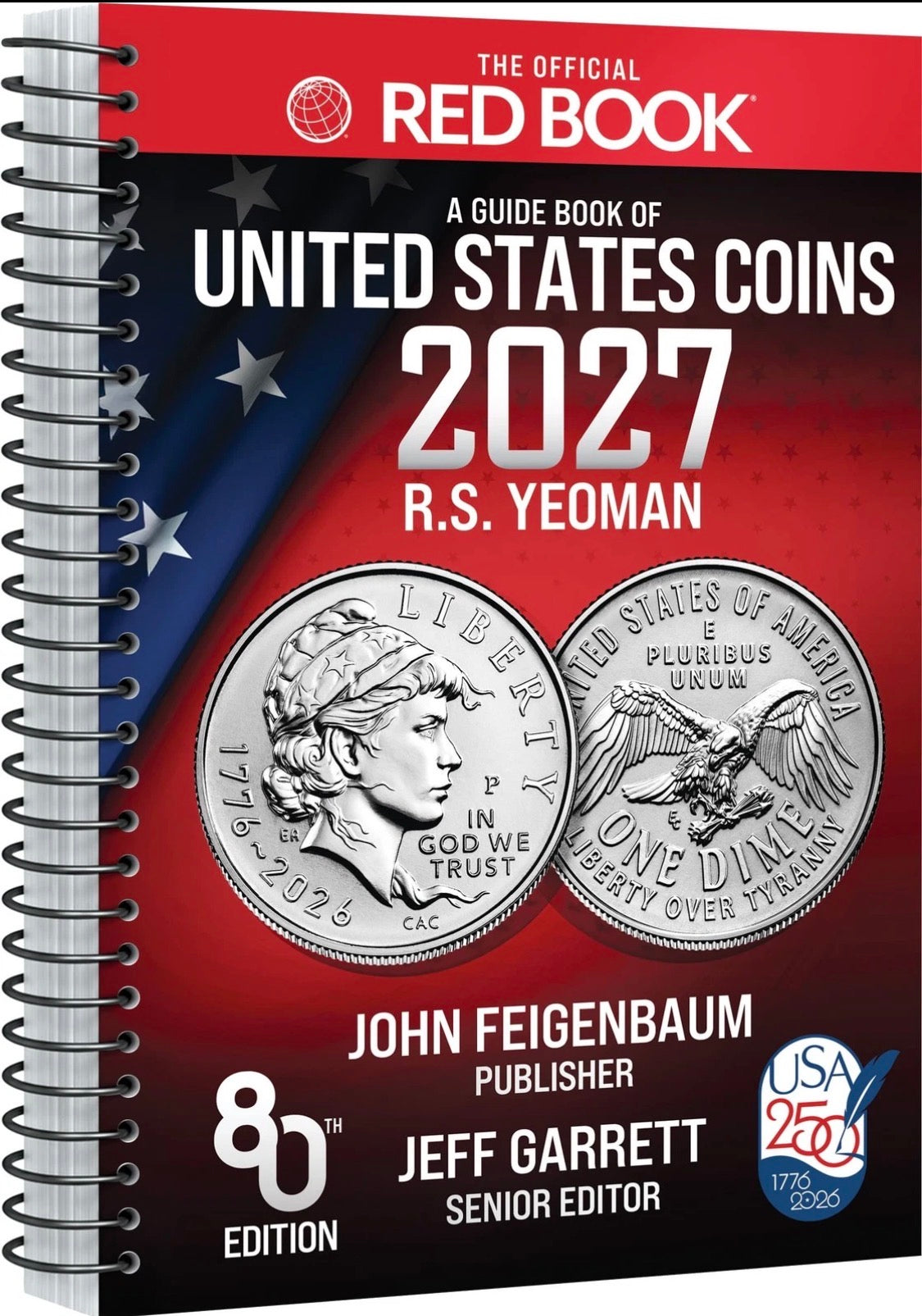2027 Red Book Price Guide of United States Coins, Spiral