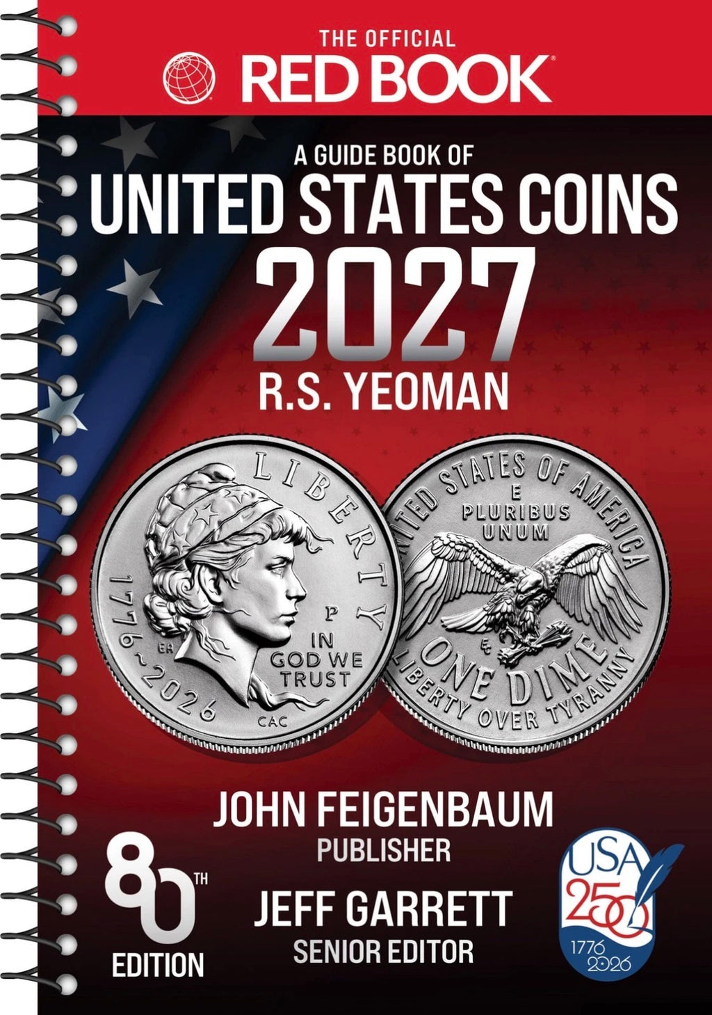 2027 Red Book Price Guide of United States Coins, Spiral