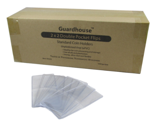 Guardhouse 2x2 Coin Flip Unplasticized - 25 count