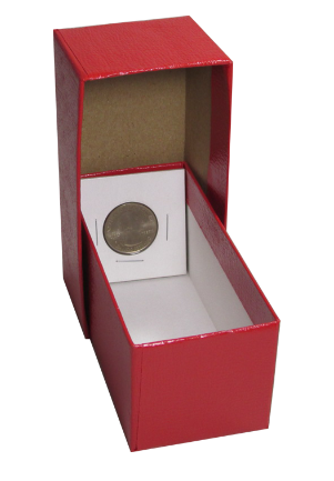 Single Row 2x2 Box - 4.5" - Red