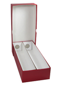 Double Row 2x2 Box - 10"- Red