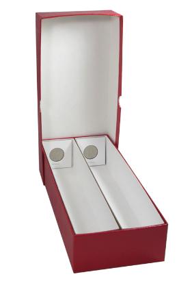 Double Row 2x2 Box - 10"- Red