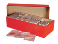 Double Row Slab Box - 12" - Red