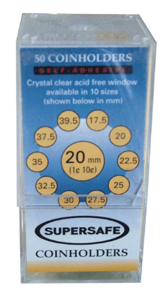 Self Adhesive Paper 2x2s - Cent/Dime coin flips