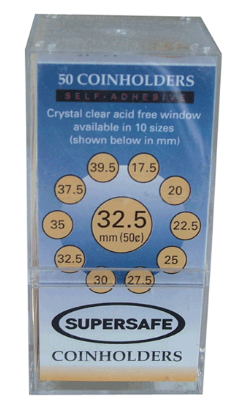 Self Adhesive Paper 2x2s - Half Dollar