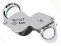 10x & 15x Twin Lens Triplet Loupe